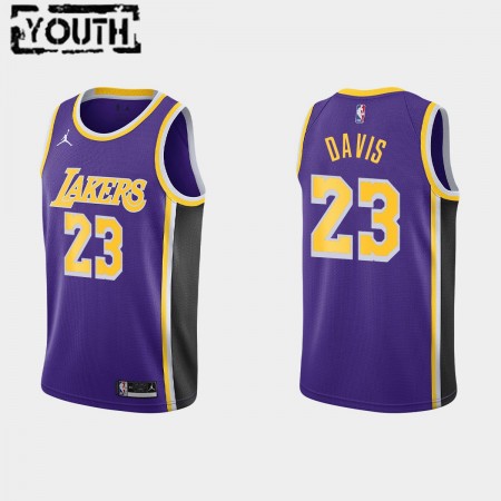 Maillot Basket Los Angeles Lakers Anthony Davis 23 Jordan 2021-22 Statement Edition Swingman - Enfant